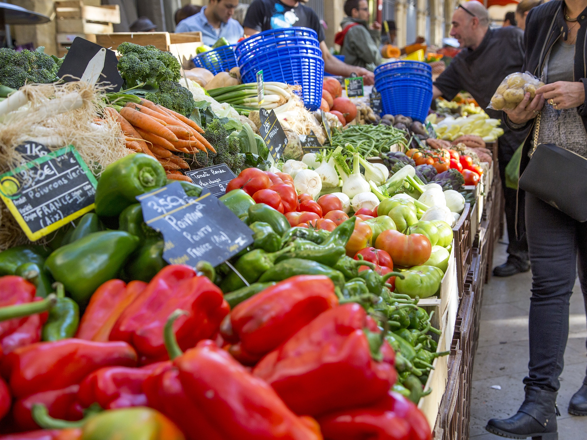 Le marché des Milles