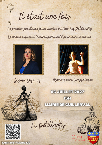 Affiche Il u00e9tait une fois - Spectacle jeune public