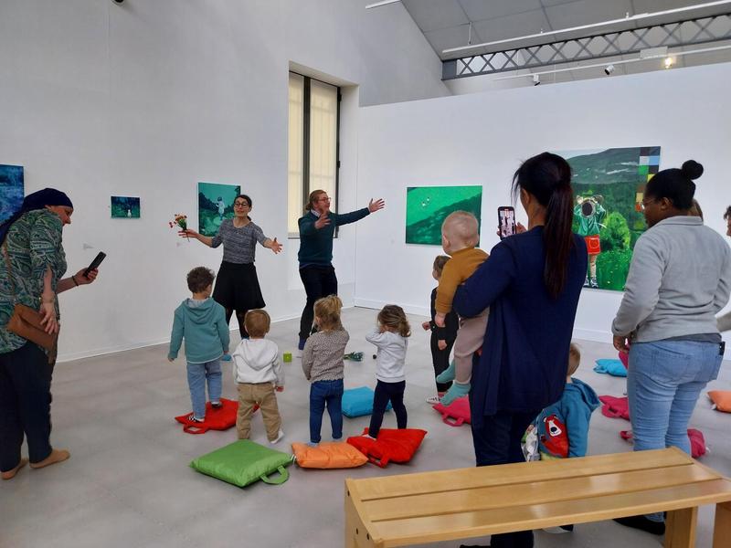 Visite avec les tous petits