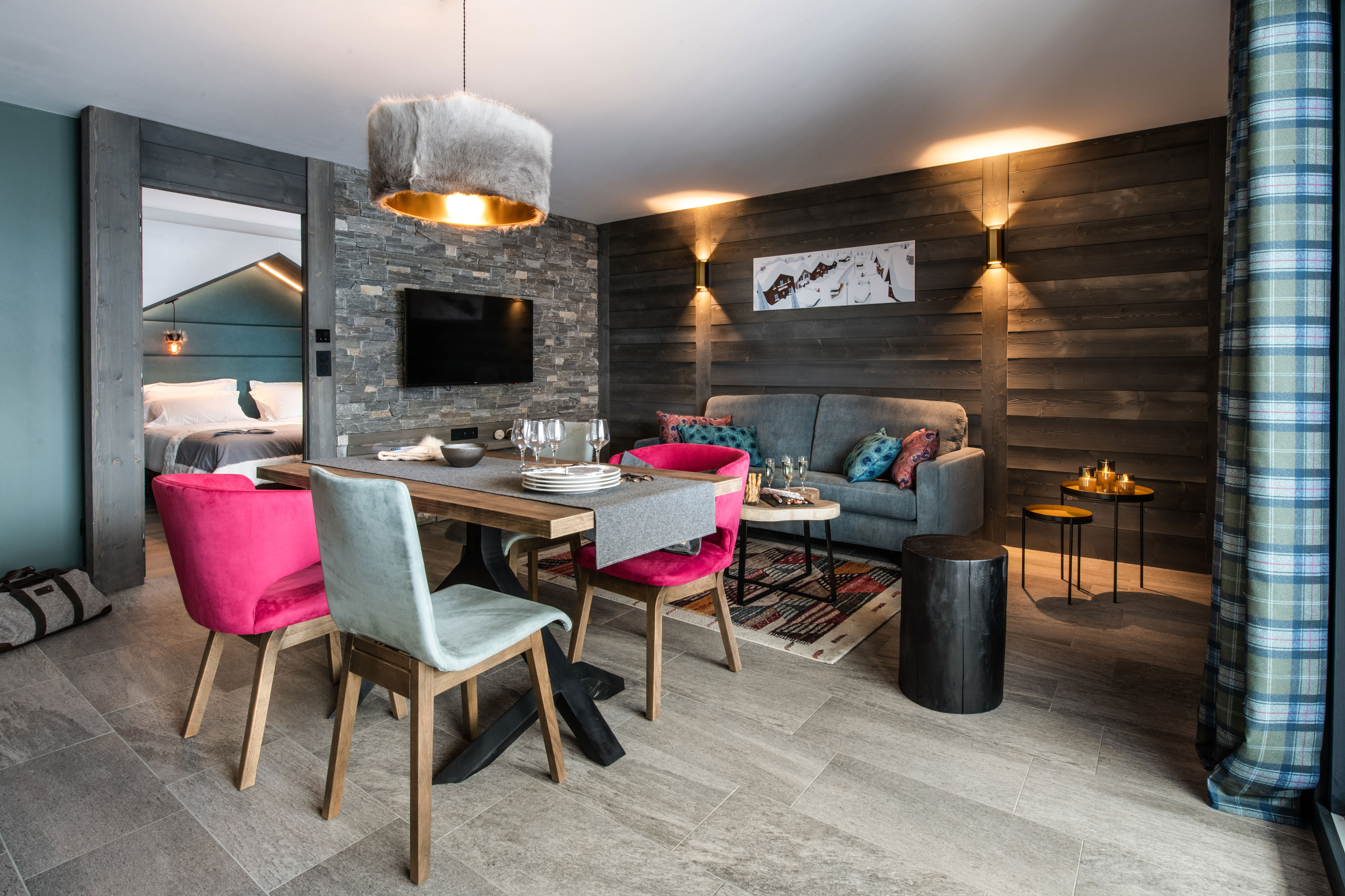 Séjour appartement 4 personnes