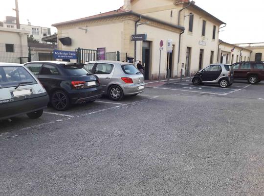 Parking gare Beaulieu-sur-Mer