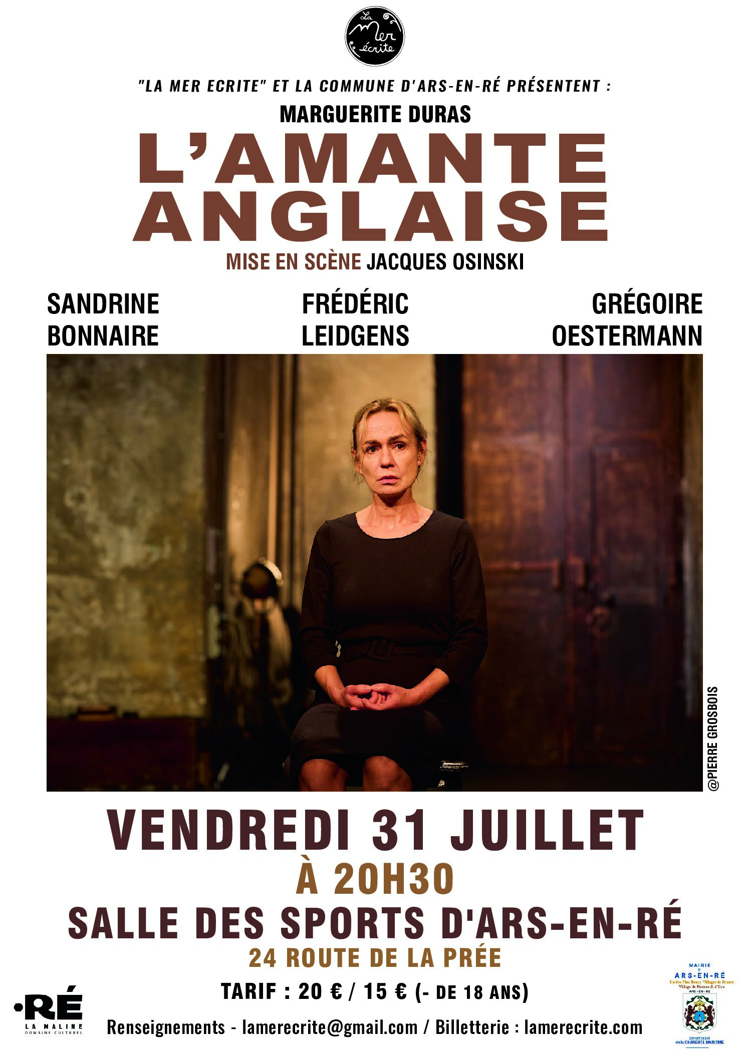 Théâtre - L'Amante anglaise