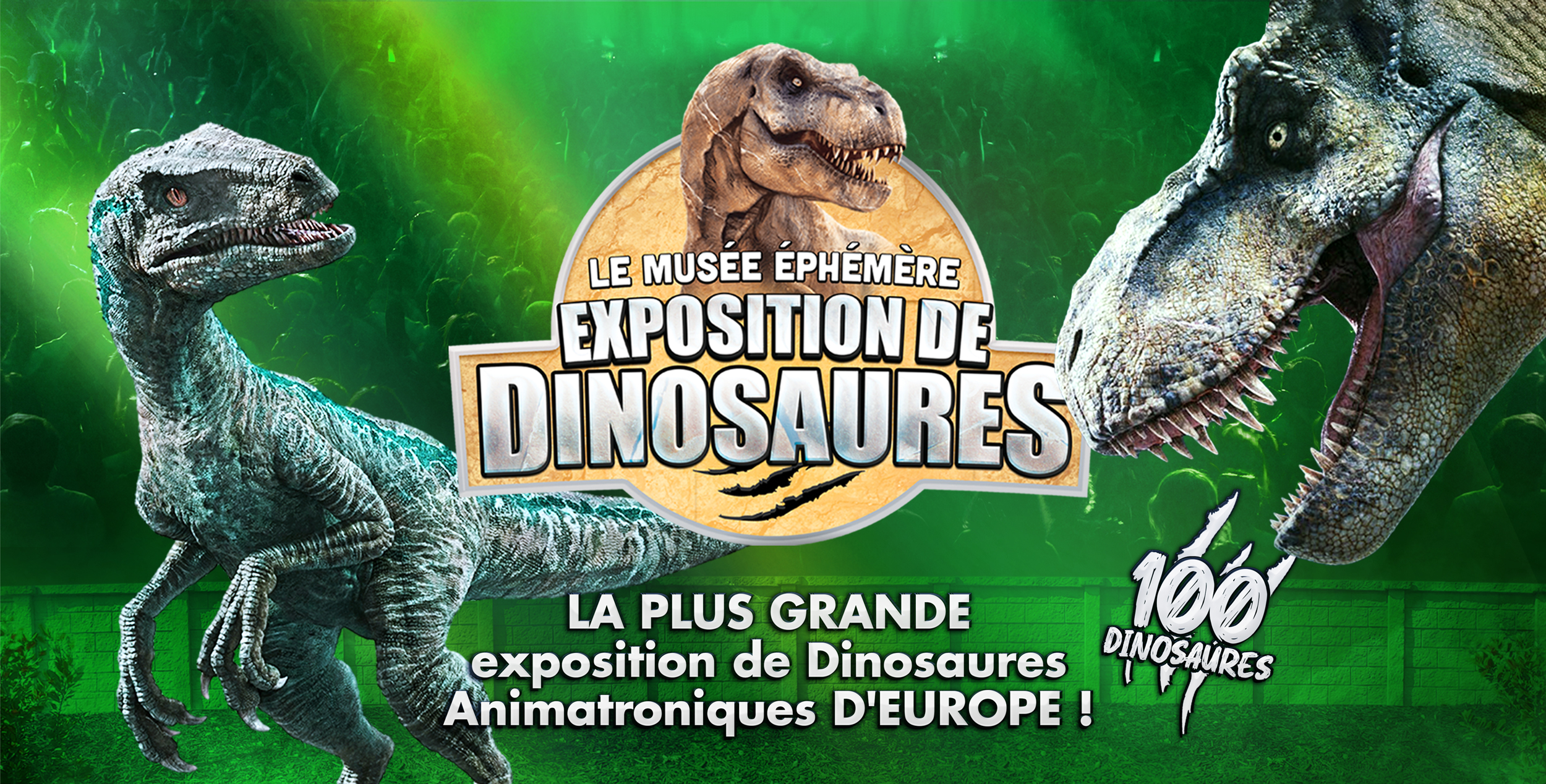 Le Musée Éphémère® des dinosaures
