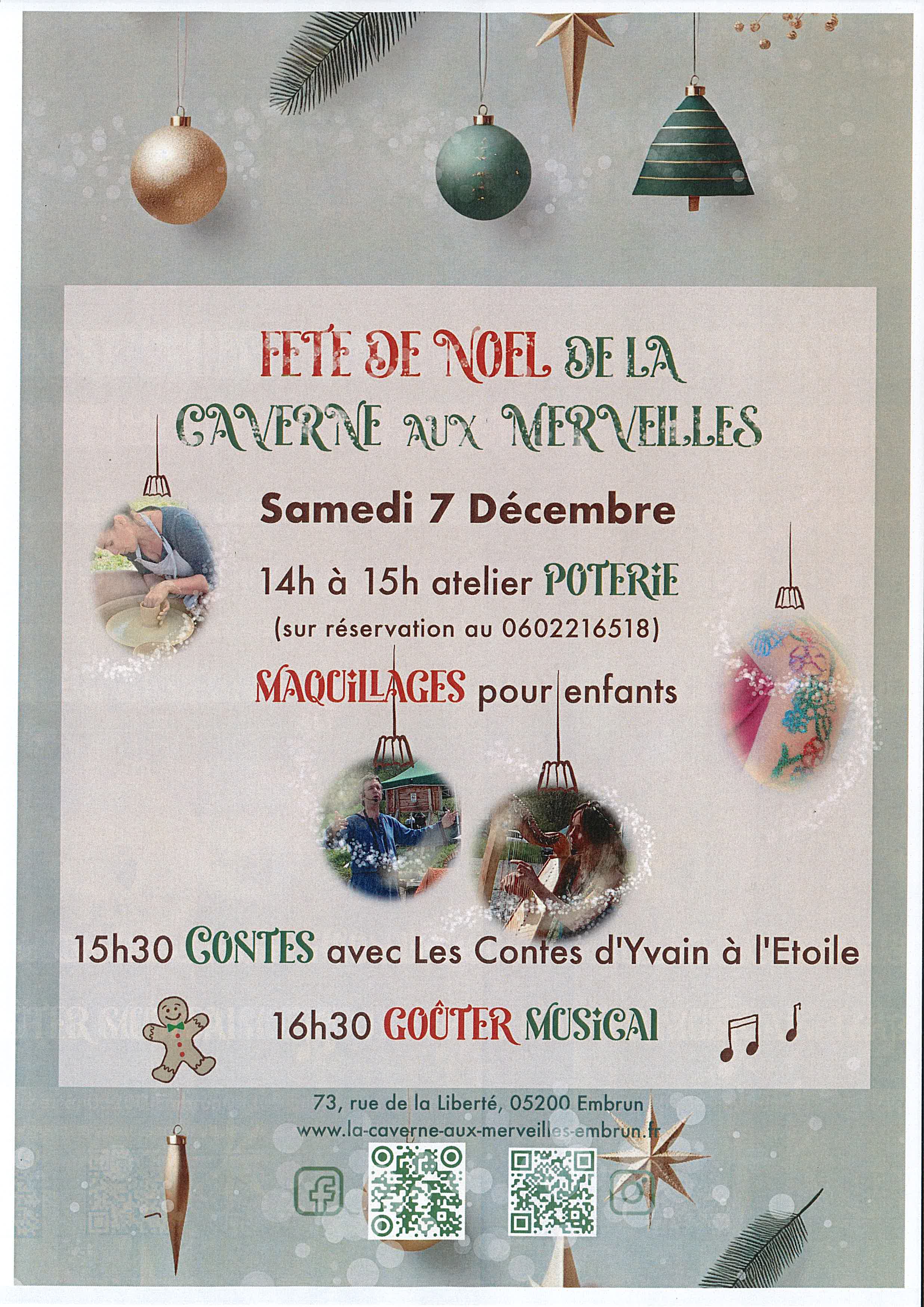 Fête de Noël de La Caverne aux Merveilles_Embrun