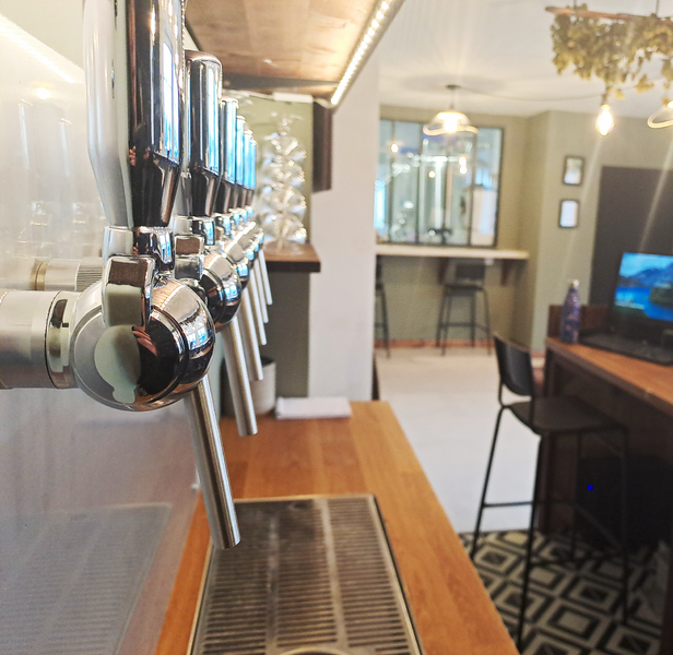 Boutique & Taproom de la brasserie