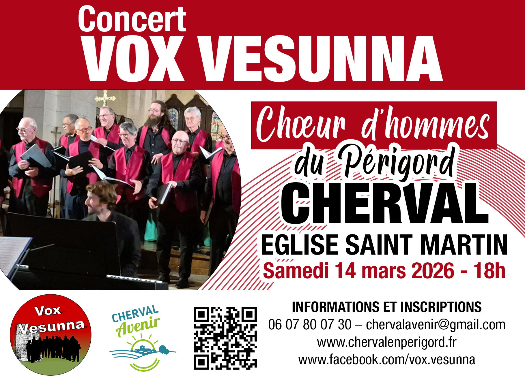 Concert de choeur d'hommes 'vox vesunna'