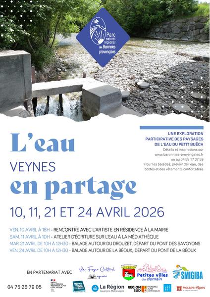 Balade autour de la confluence Buëch/Béoux  - L'eau en partage