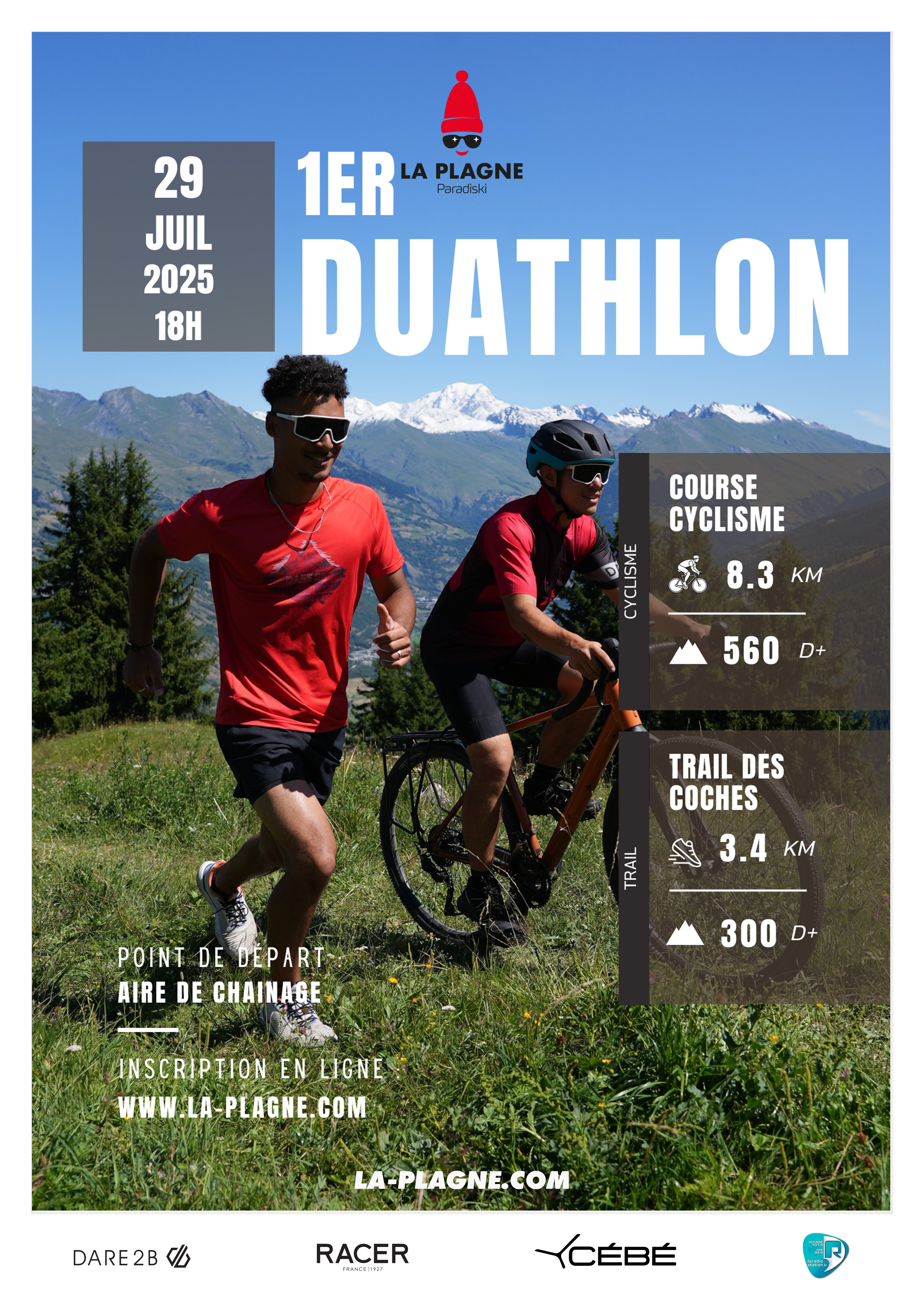 Duathlon : 1 course, 5 possibilités !