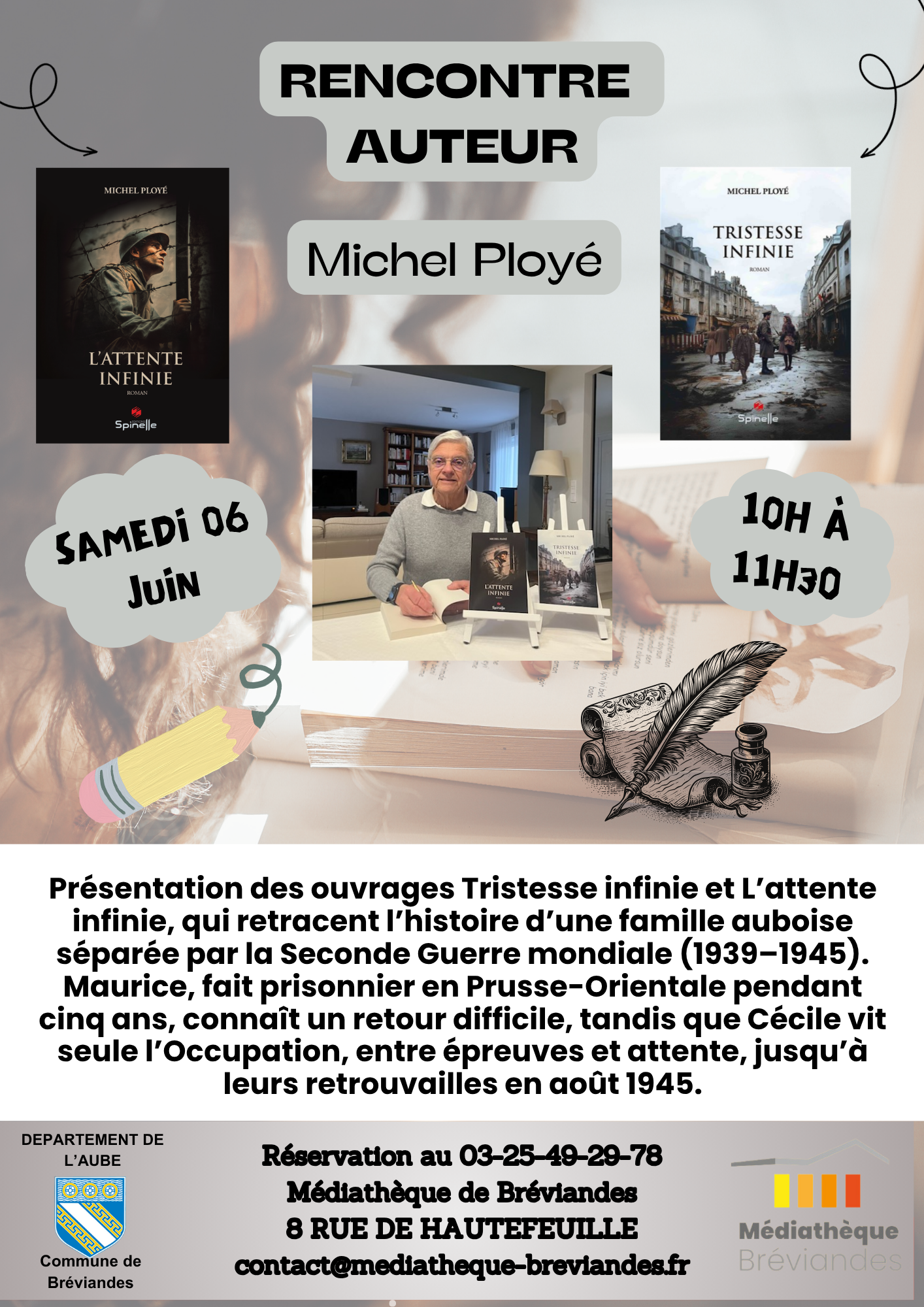 Rencontre avec l'auteur Michel Ployé