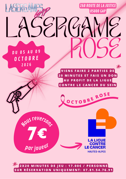 Laser Game Rose