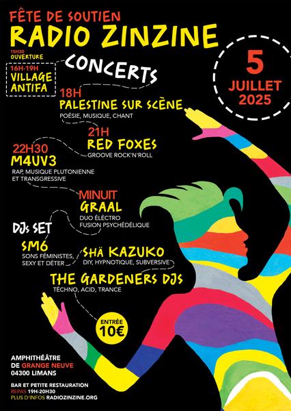 Fête de soutien Radio Zinzine