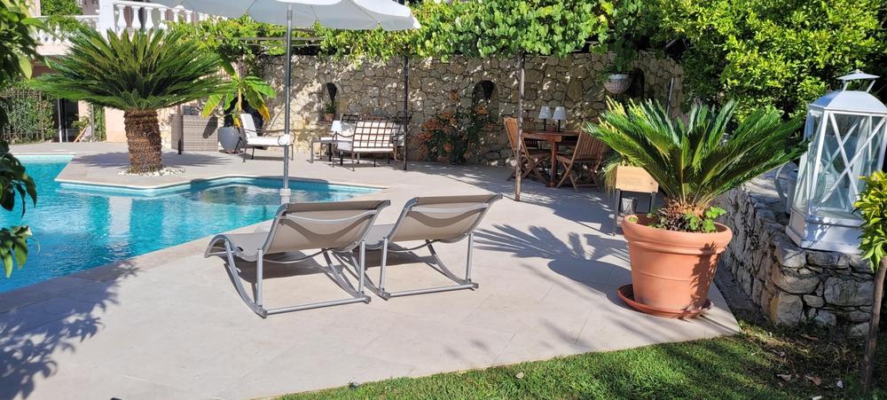 Coin transats Gîte Macalinewa Gîtes de France Alpes-Maritimes Saint-Jeannet