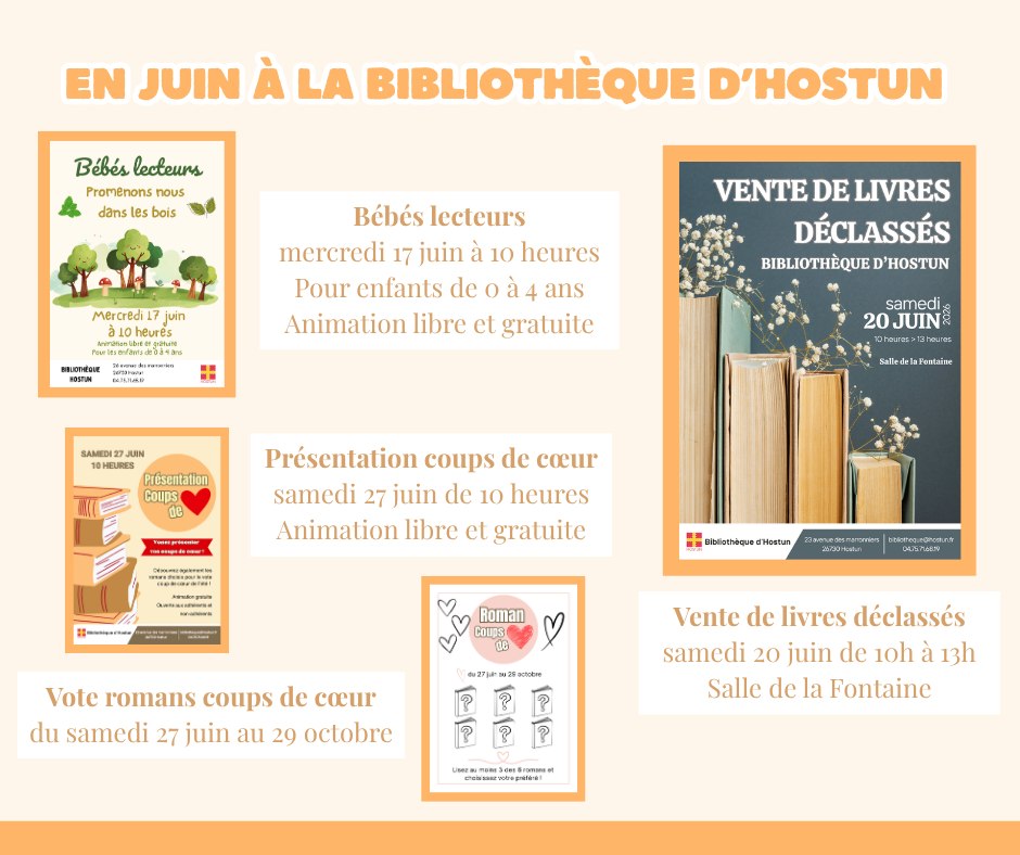Vente de livres déclassés_Hostun