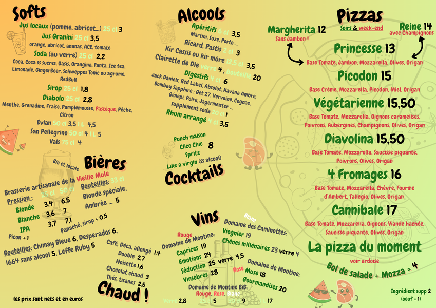 Restaurant Steack et Pastéque_Comps