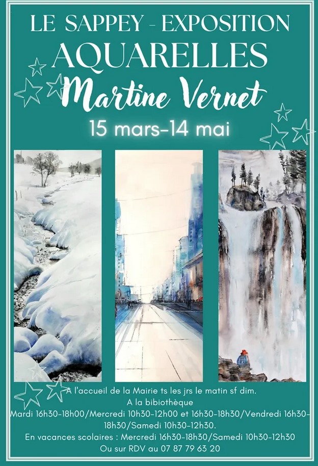 Aquarelles - Martine Vernet