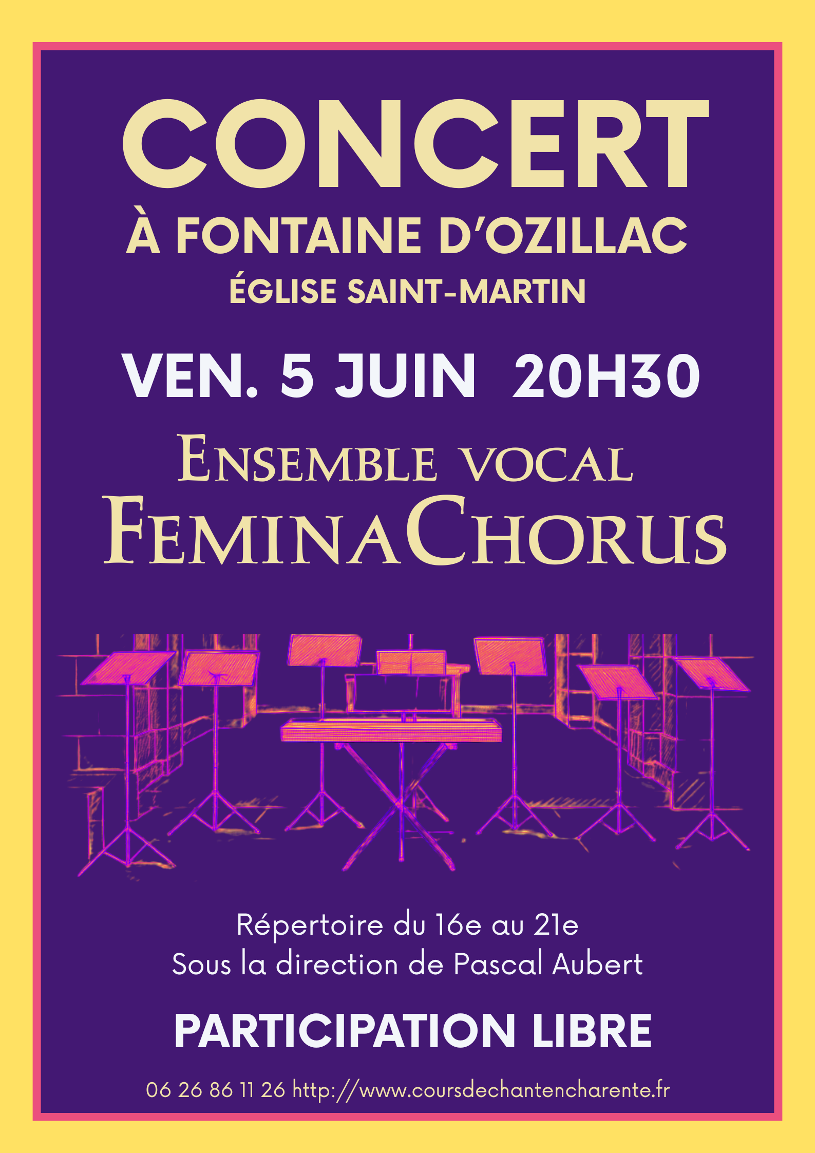 Concert Cœur Femina Chorus