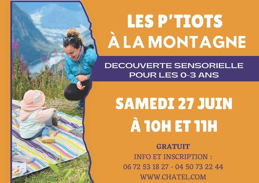 Image Les p'tiots à la montagne