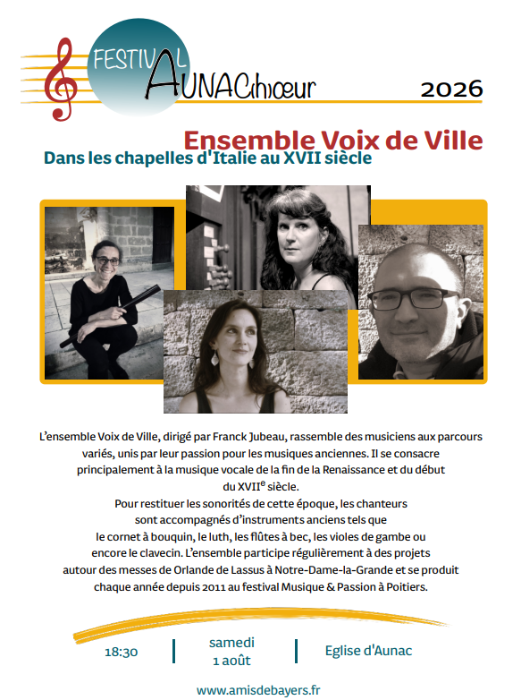 Festival AunaChoeur_Aunac-sur-Charente
