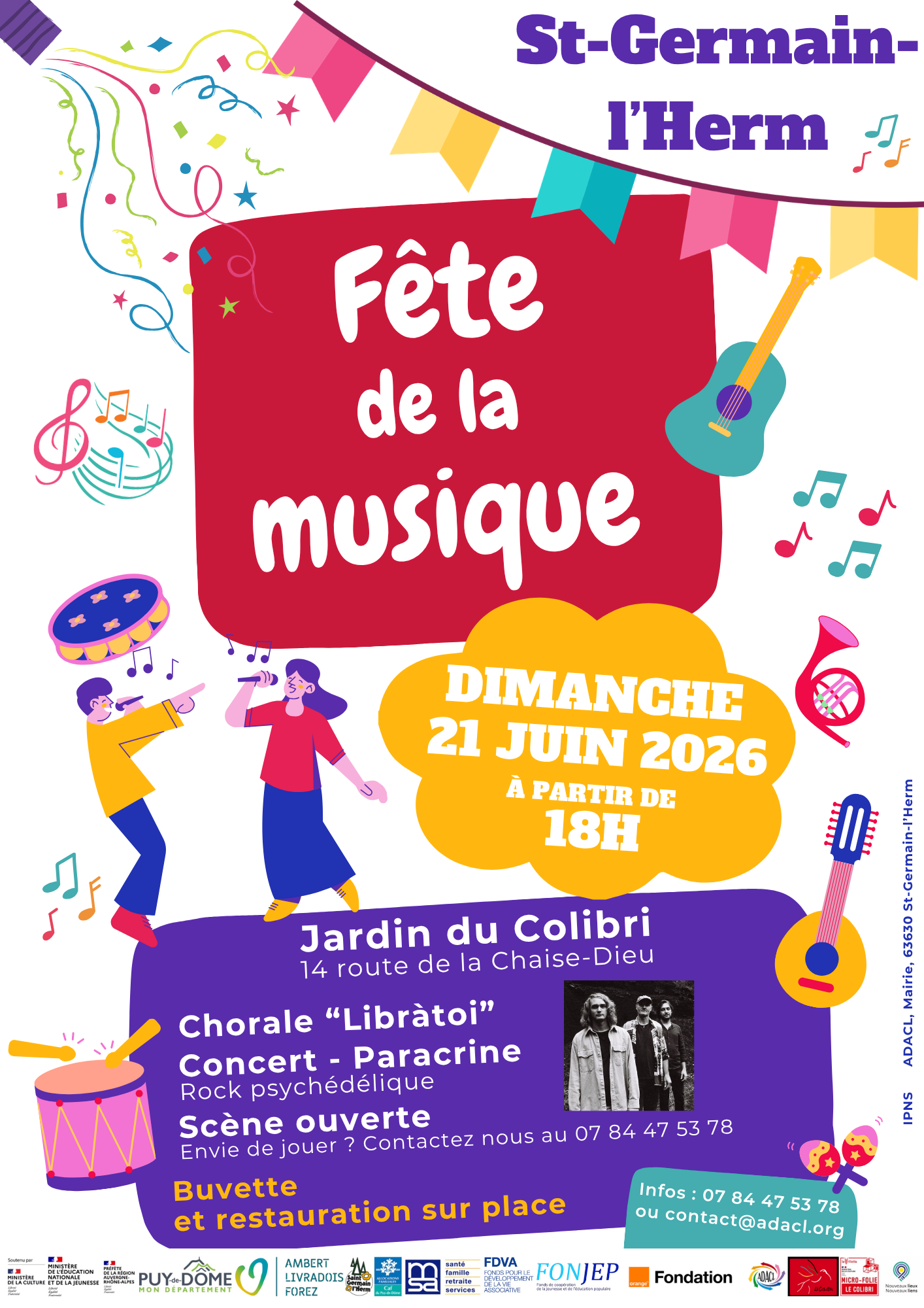 Fête de la musique // Saint-Germain-l’Herm