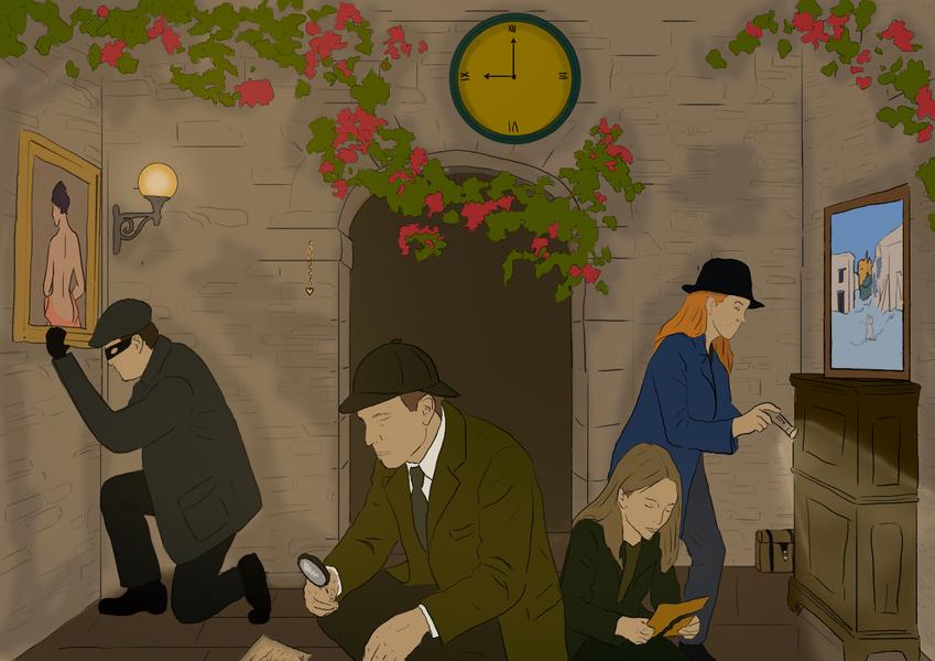 Escape game -Le vol d'un chef d'œuvre !_Bormes-les-Mimosas