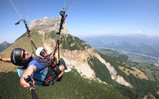 Prévol parapente