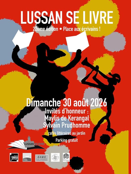 Affiche : Lussan se livre - 22ème édition - Place aux écrivains