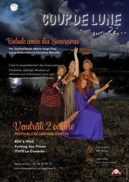 Festival L'écume des contes : "Coup de lune" - Balade contée