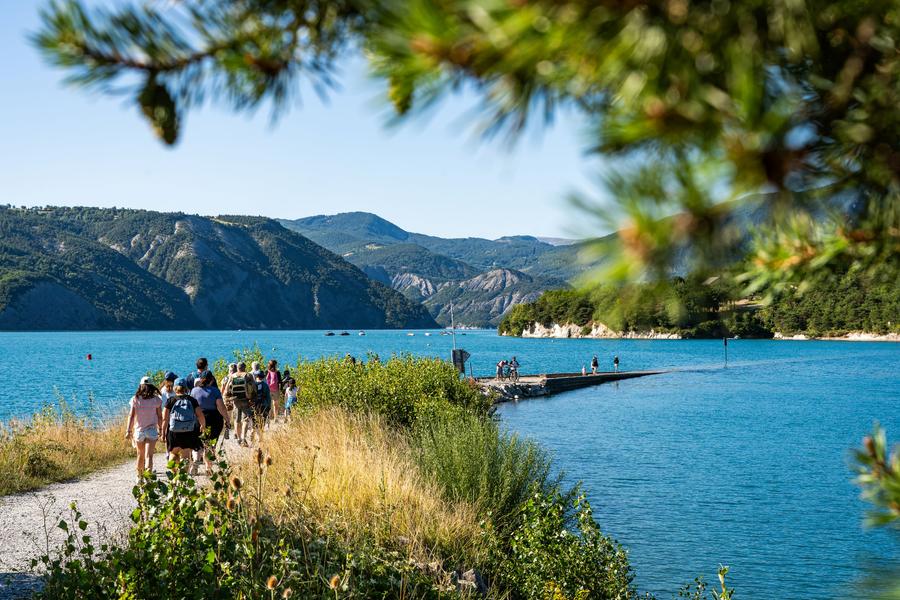 Rando curieuse : Marche sur l'eau_Chorges