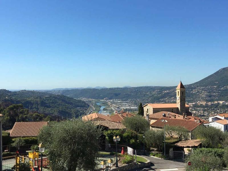 Gîte N°2 Espace des Oliviers-Vue depuis le gîte-Castagniers-Gîtes de France des Alpes-Maritimes