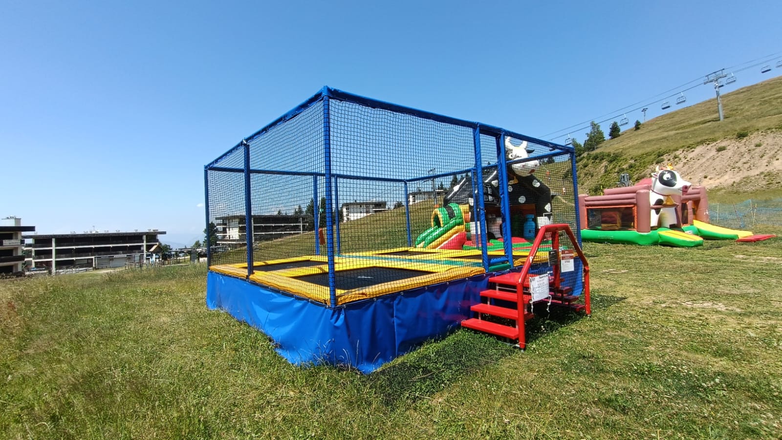 Trampoline in Le Collet