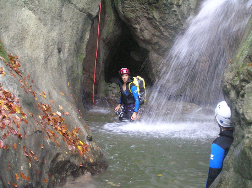 Canyoning avec un guide
