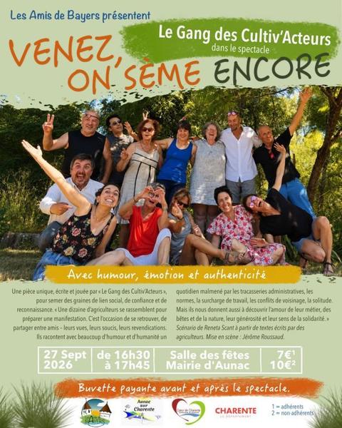 Spectacle "Venez on sème encore"