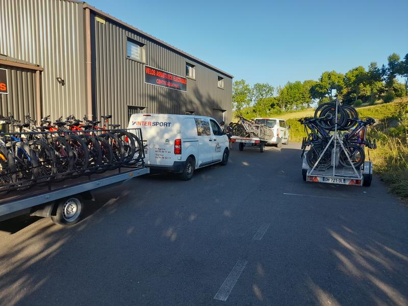 Intersport : Ventes et locations de vélos - Le convoyeur de La Dolce Via