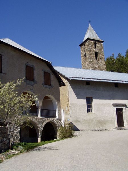 Eglise Saint-Michel, les Sagnes, Réotier - © Communauté de Communes du Guillestrois