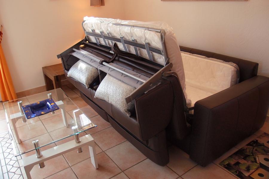 Villa palmeraie Nice® Aspremont 06-Gîte-Canapé convertible-Aspremont-Gîtes de France des Alpes-Maritimes