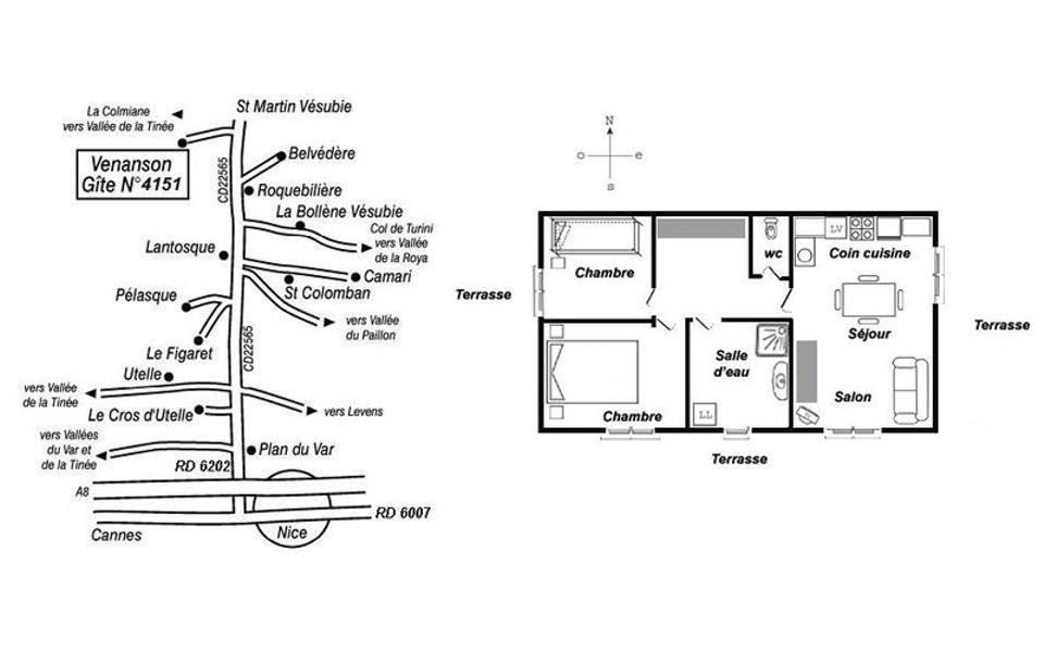 Gîte Le Chalet des Trolles-Le plan-Venanson-Gîtes de France des Alpes-Maritimes