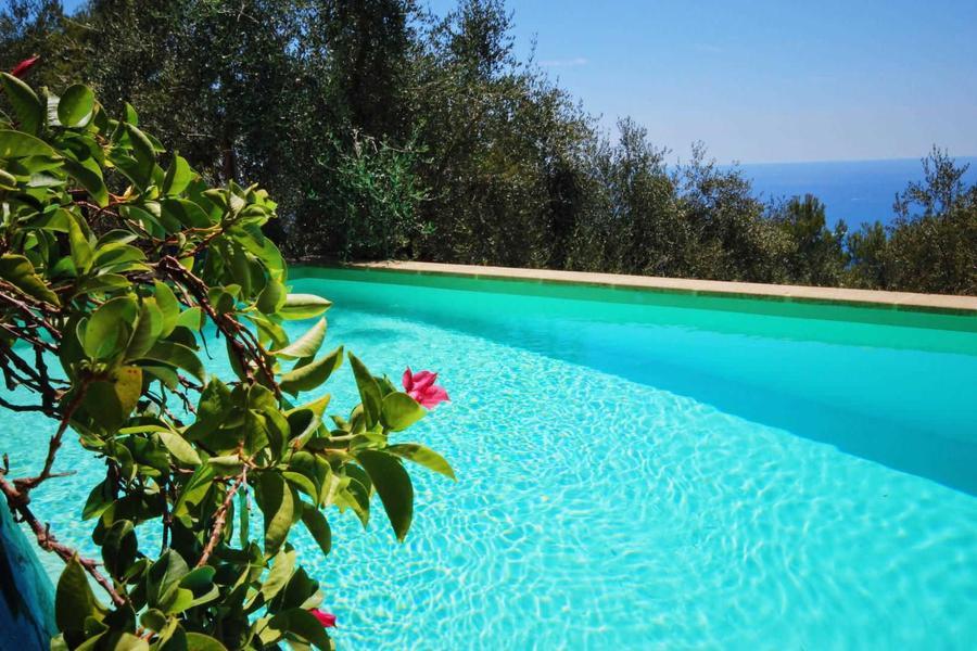 Chambre d hôte Domaine Pins Paul-Piscine- Eze-Gîtes de France Alpes-Maritimes