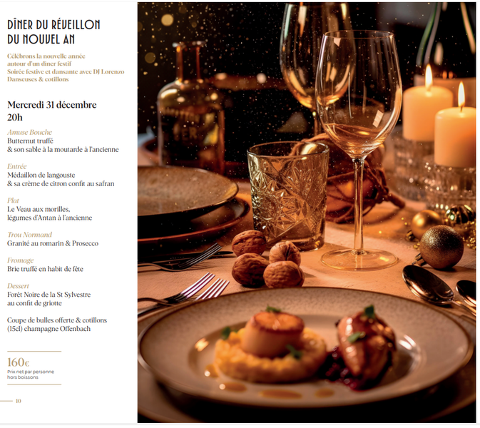 Réveillon festif et dansant avec DJ à Sainte-Maxime