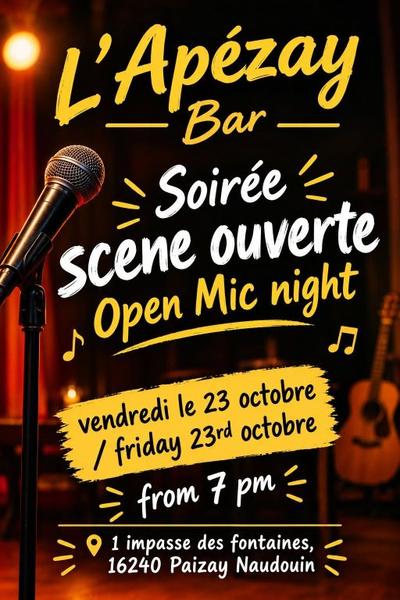 Soirée scène ouverte