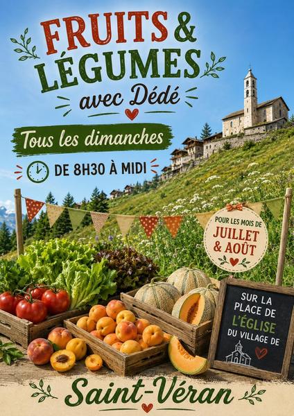 Marché Estival de St Véran
