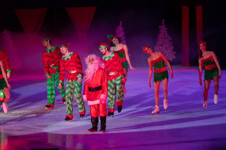 Gala de patinage sur glace : Un voyage givré