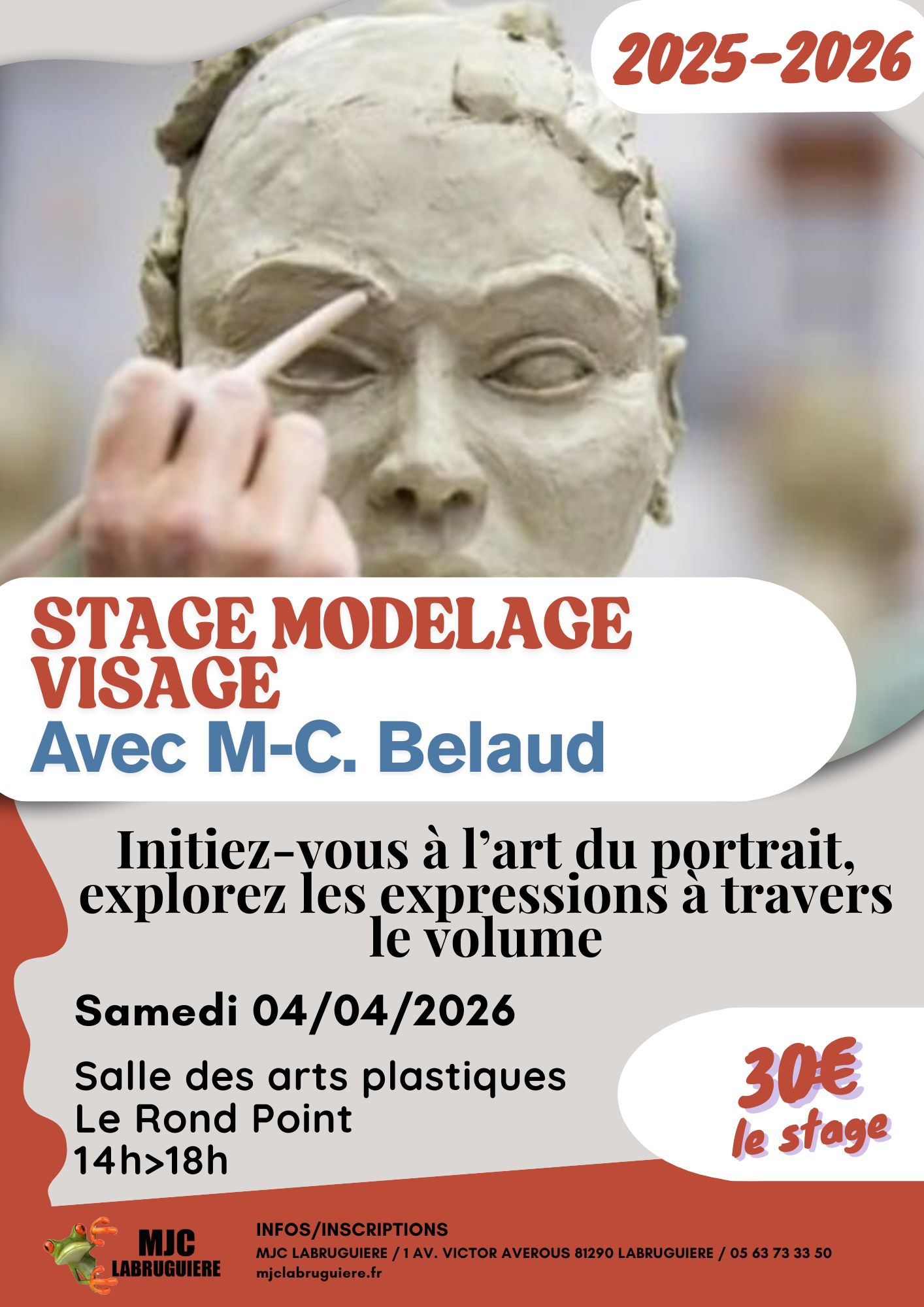 STAGE Modelage visage 2025