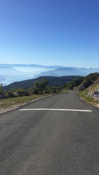 Vue depuis le col du Grand Colombier