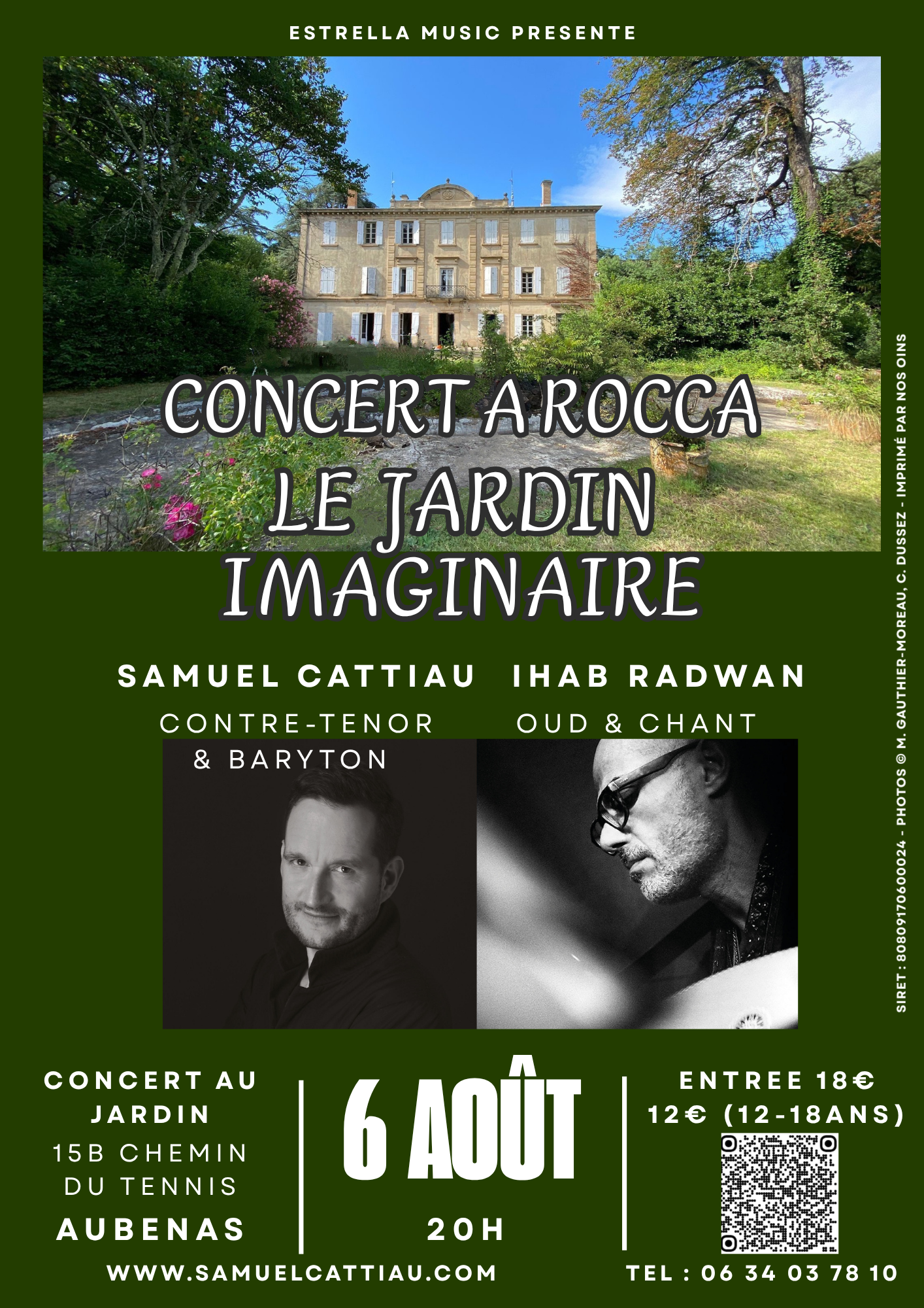 Concert à Rocca : Le Jardin Imaginaire