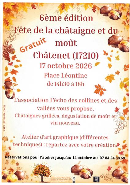 Fête de la châtaigne et du moût
