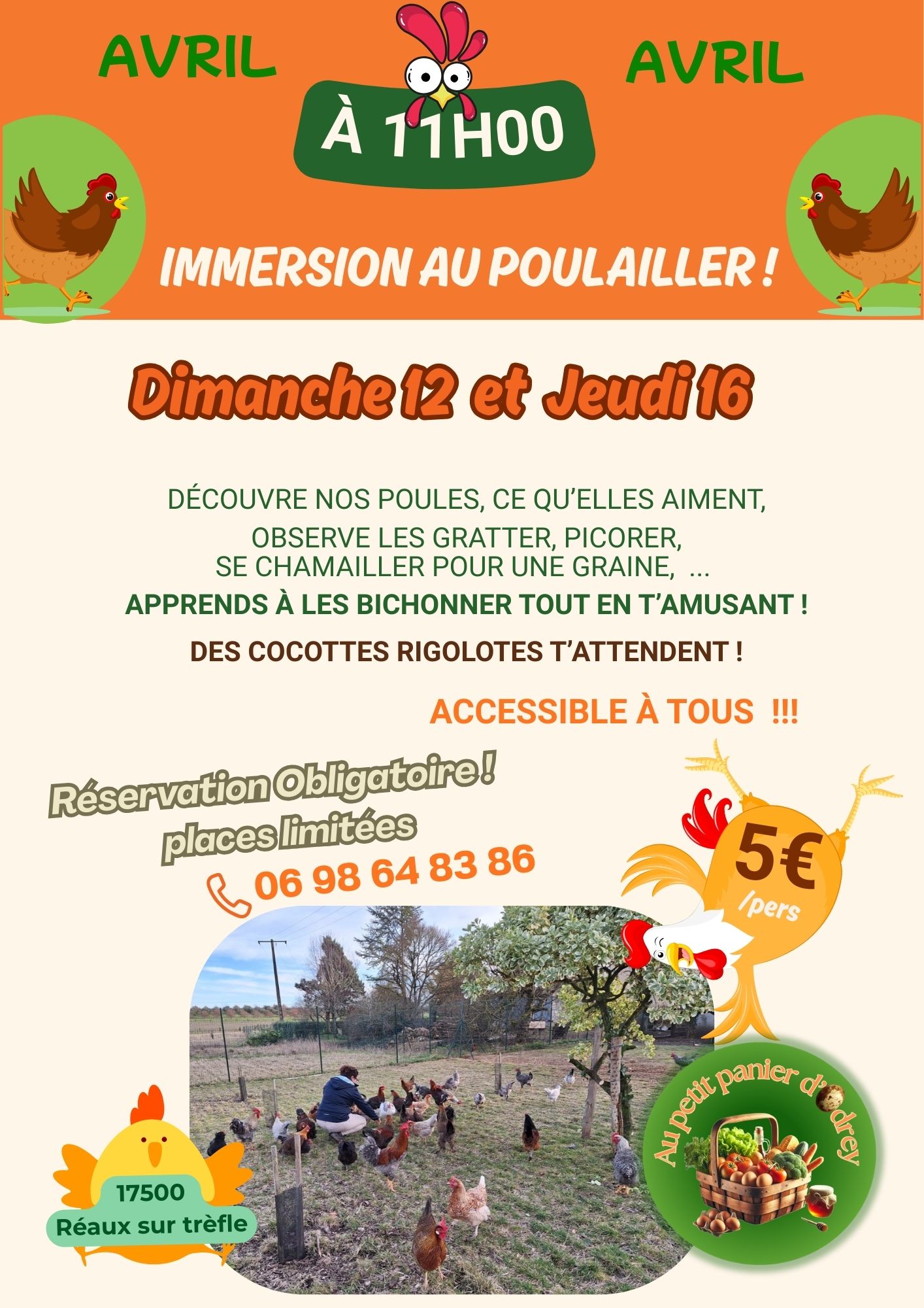 Immersion poulailler