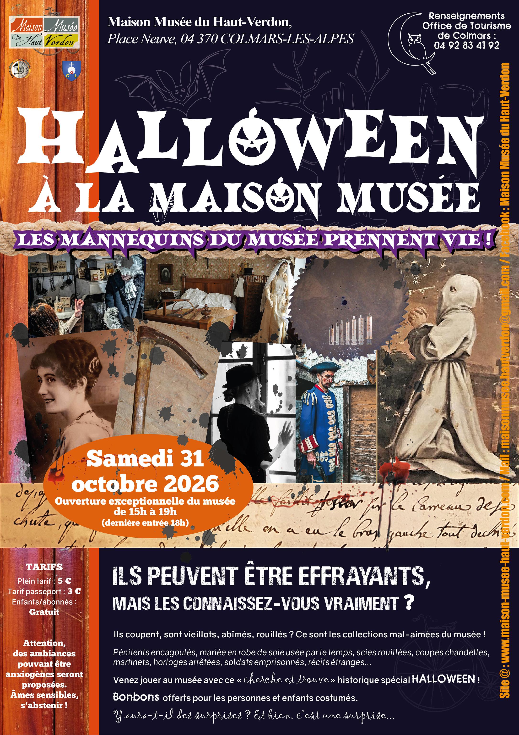 Halloween à la Maison Musée - Colmars-en