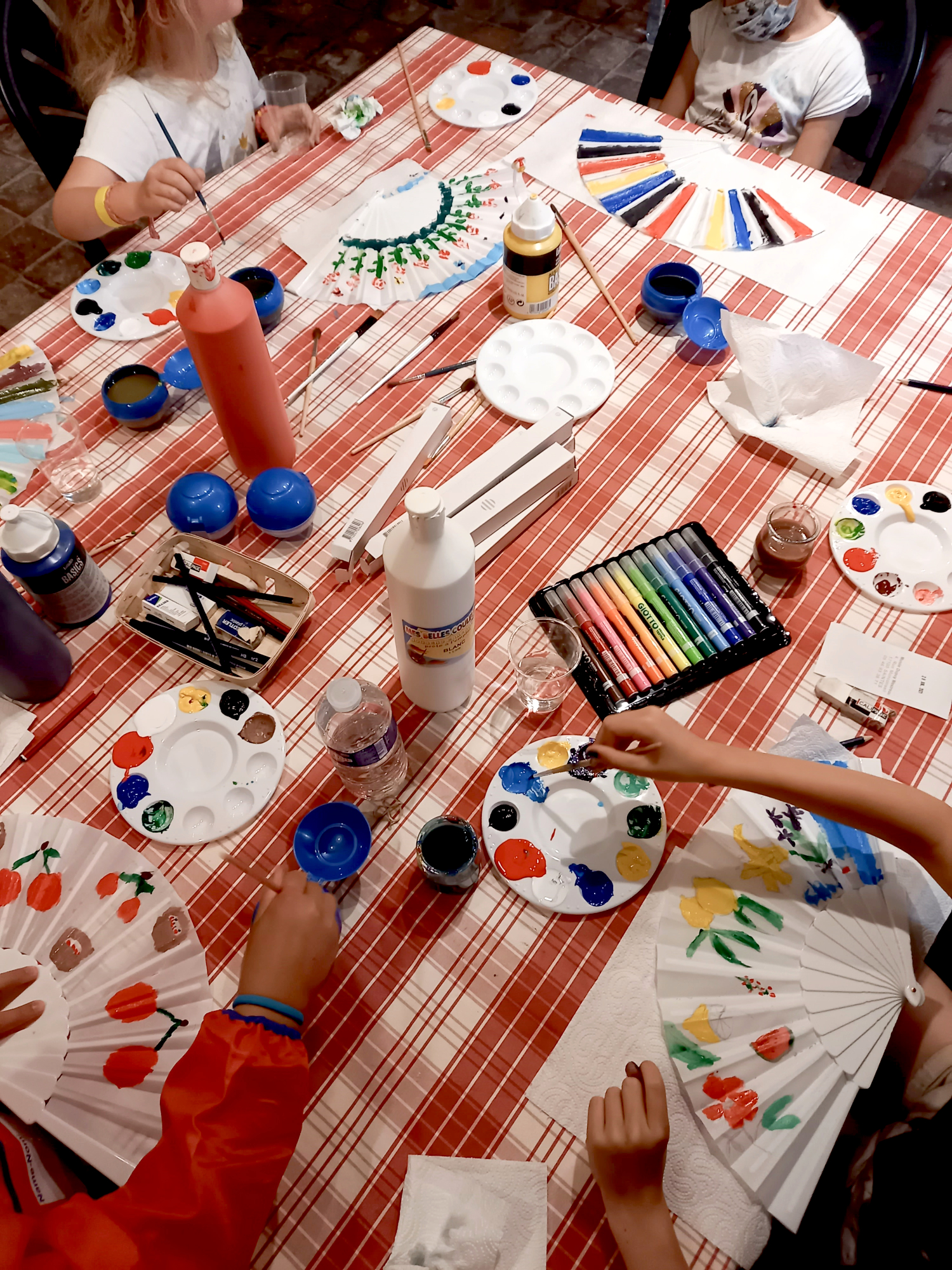 Atelier créatif - Mon éventail coloré