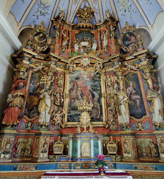 Eglise baroque de Hauteville-Gondon