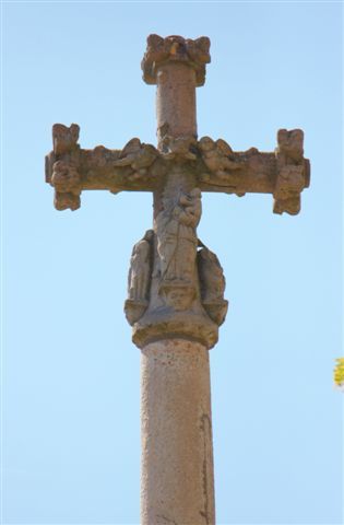 Croix de peste à personnages (Préaux,Ardèche), Historic s
